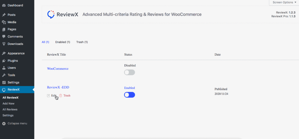 How To Use ReviewX With Easy Digital Downloads 5 rvx edd 4