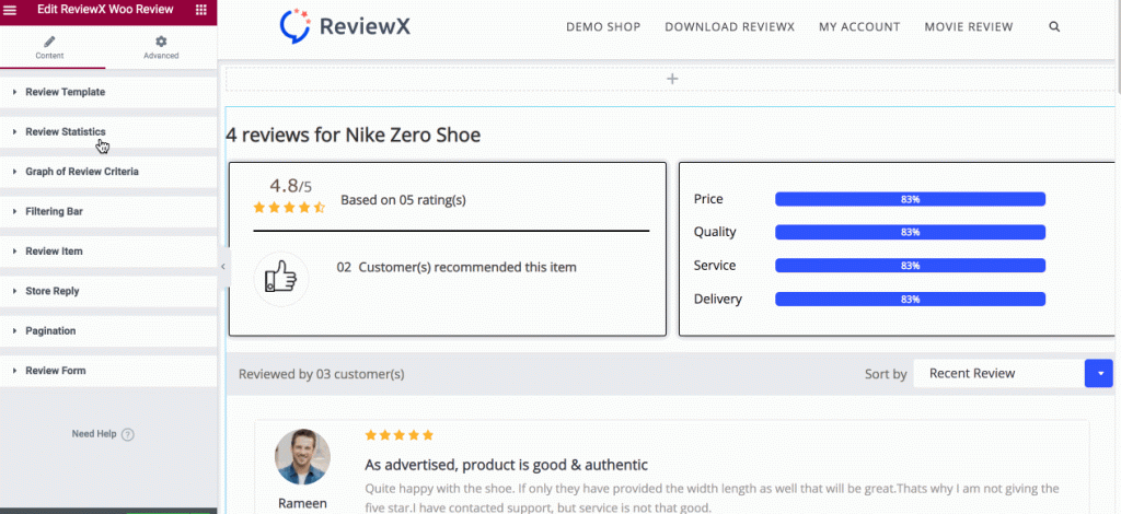 rvx woo review stat 1