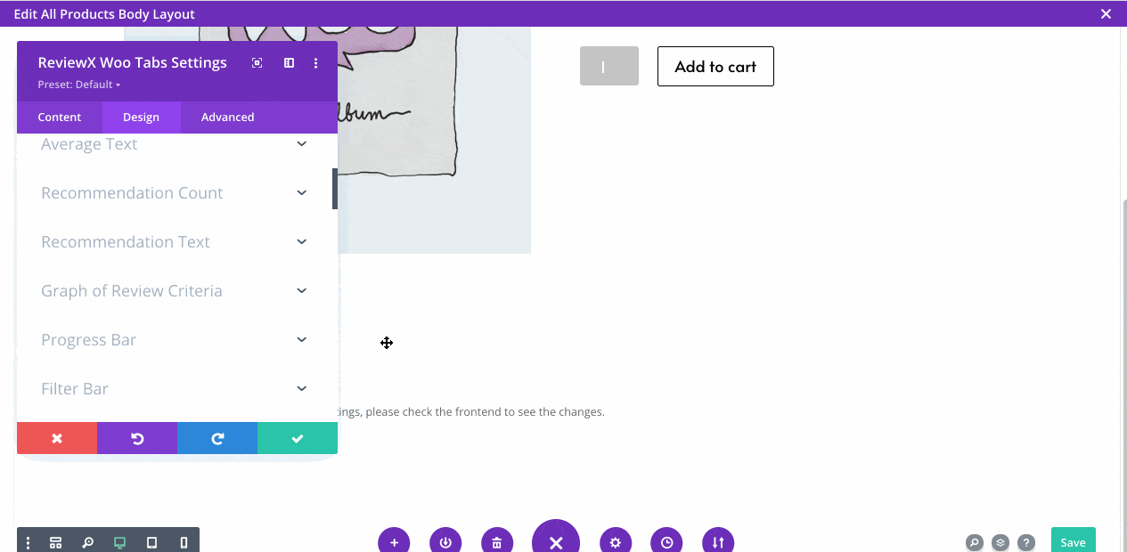 ReviewX Woo Review Tab