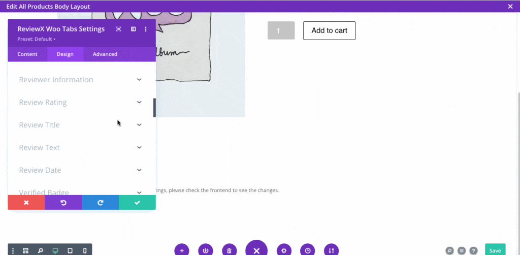 ReviewX Woo Review Tab