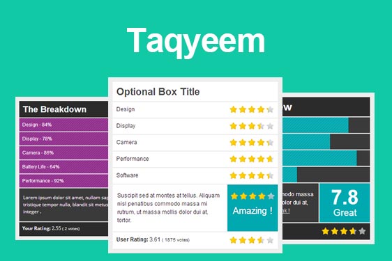 8 Best WooCommerce Review Plugin in 2023 3 Taqyeem banner