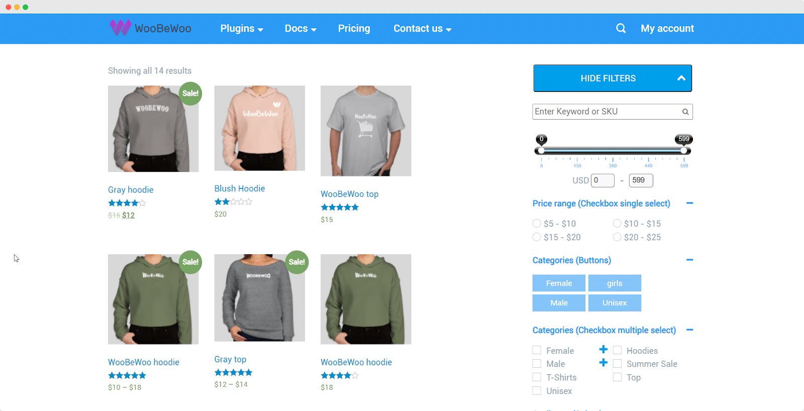 Top 5 WooCommerce Product Filter Plugins (FREE & PRO) 7 WooCommerce product filter