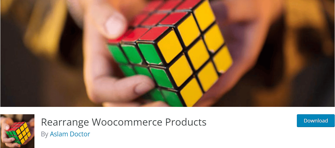 Reorder products in WooCommerce