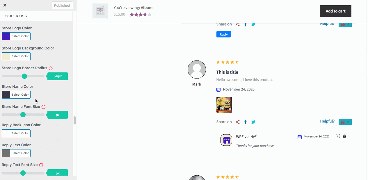 Design A WooCommerce Review Using WordPress Live Customizer