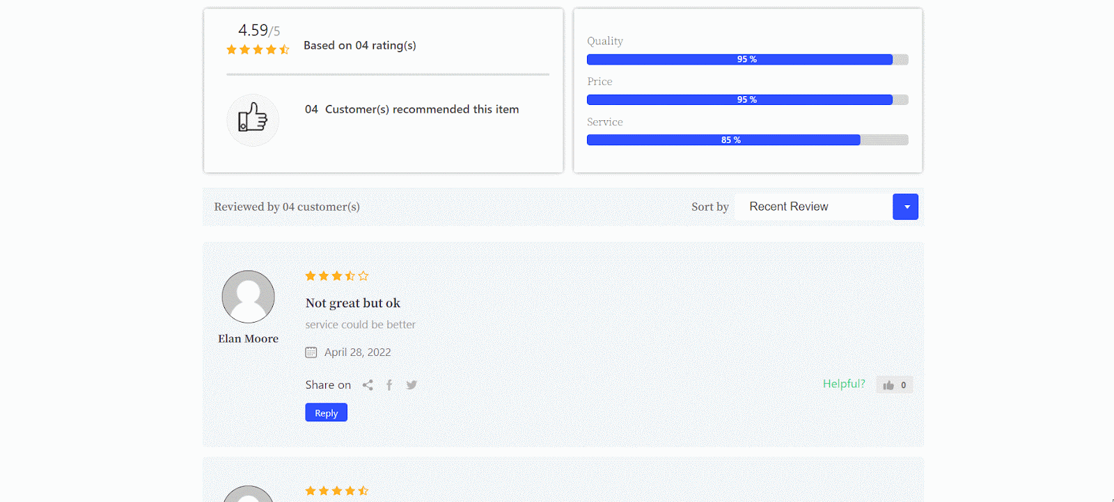 How To Enable Or Disable Review Filter In ReviewX 2 review filter