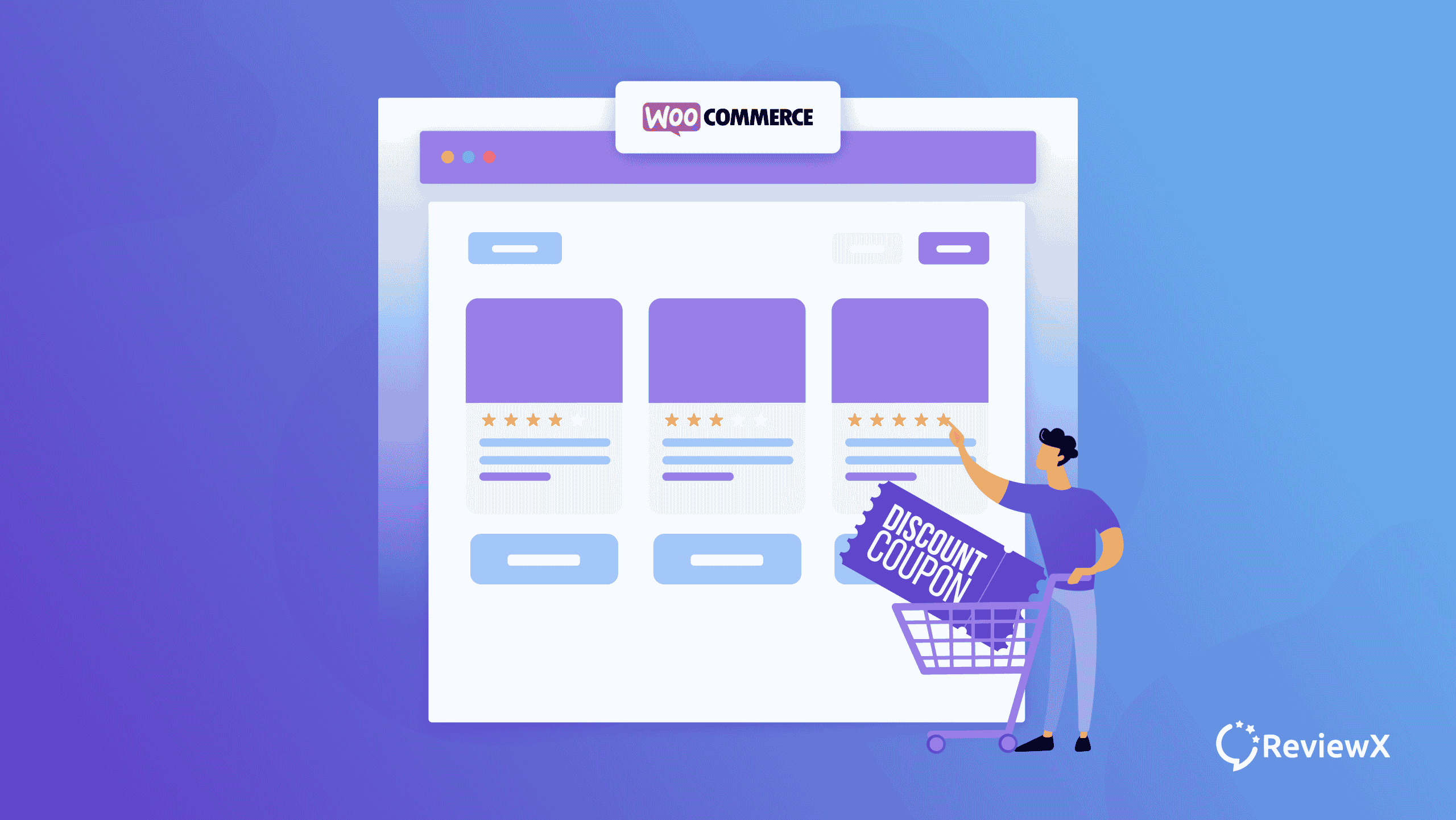 ReviewX 1.6.0: Introducing The WooCommerce Review for Discount Feature 3 RvX Feature woocommerce review for discount banner