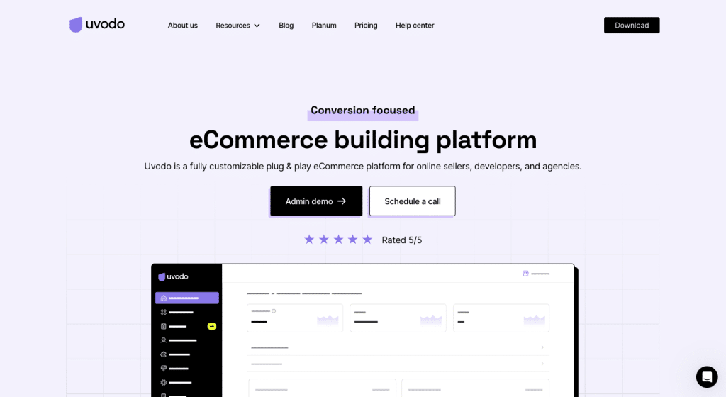 Uvodo eCommerce platform 1