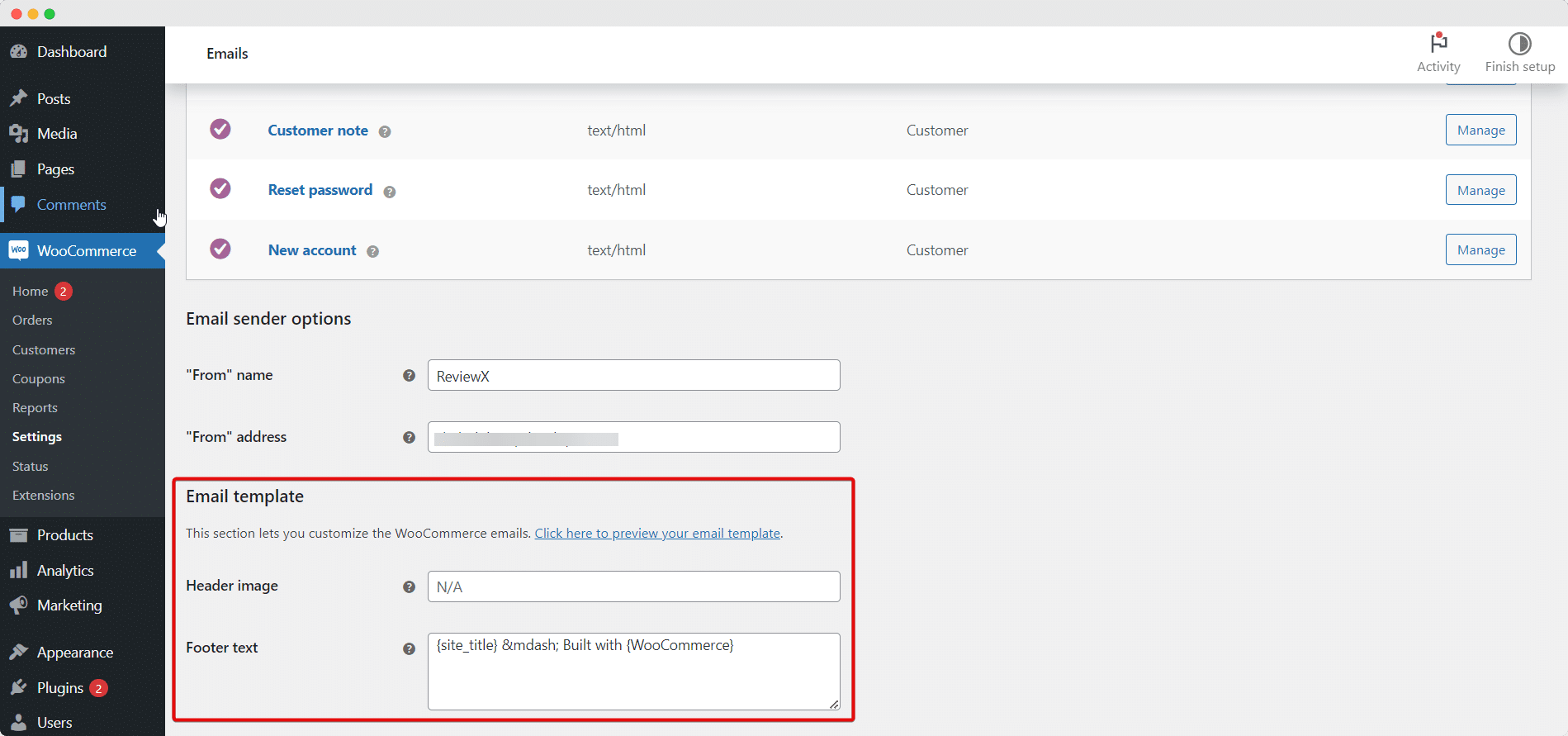How To Customize WooCommerce Emails: Step By Step Guide 6 Customize WooCommerce Email