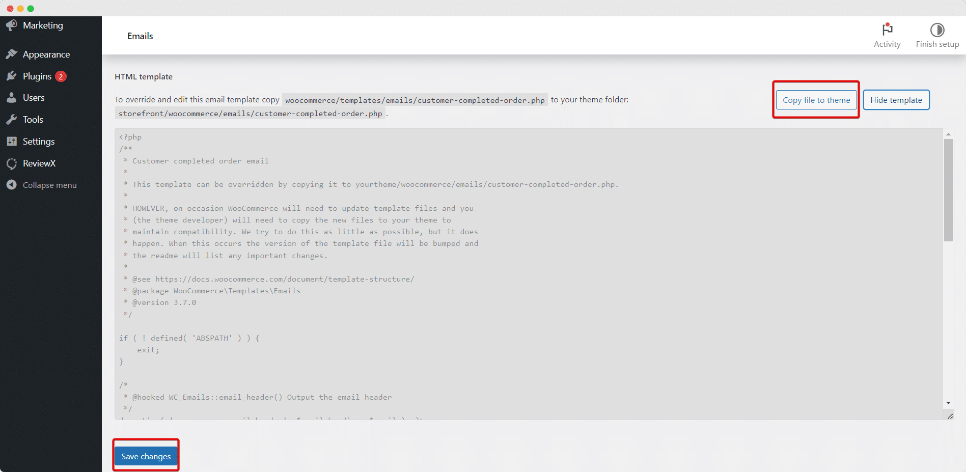 How To Customize WooCommerce Emails: Step By Step Guide 11 Customize WooCommerce Email