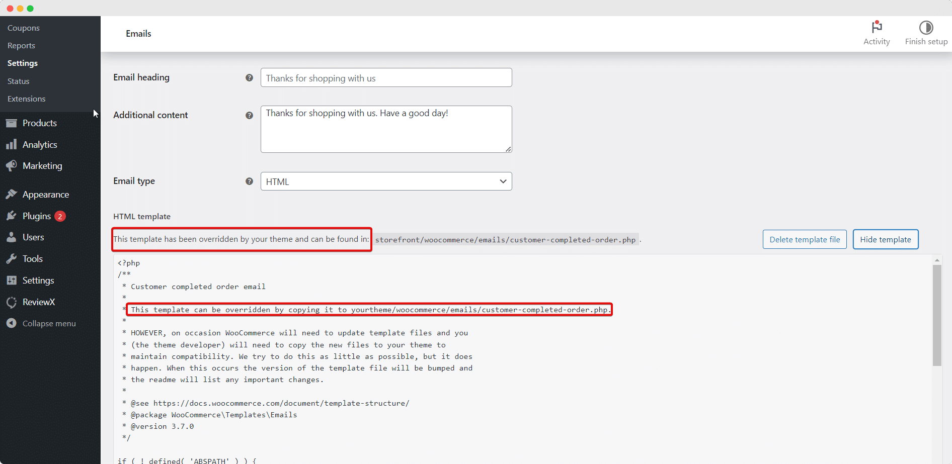 How To Customize WooCommerce Emails: Step By Step Guide 12 Customize WooCommerce Email