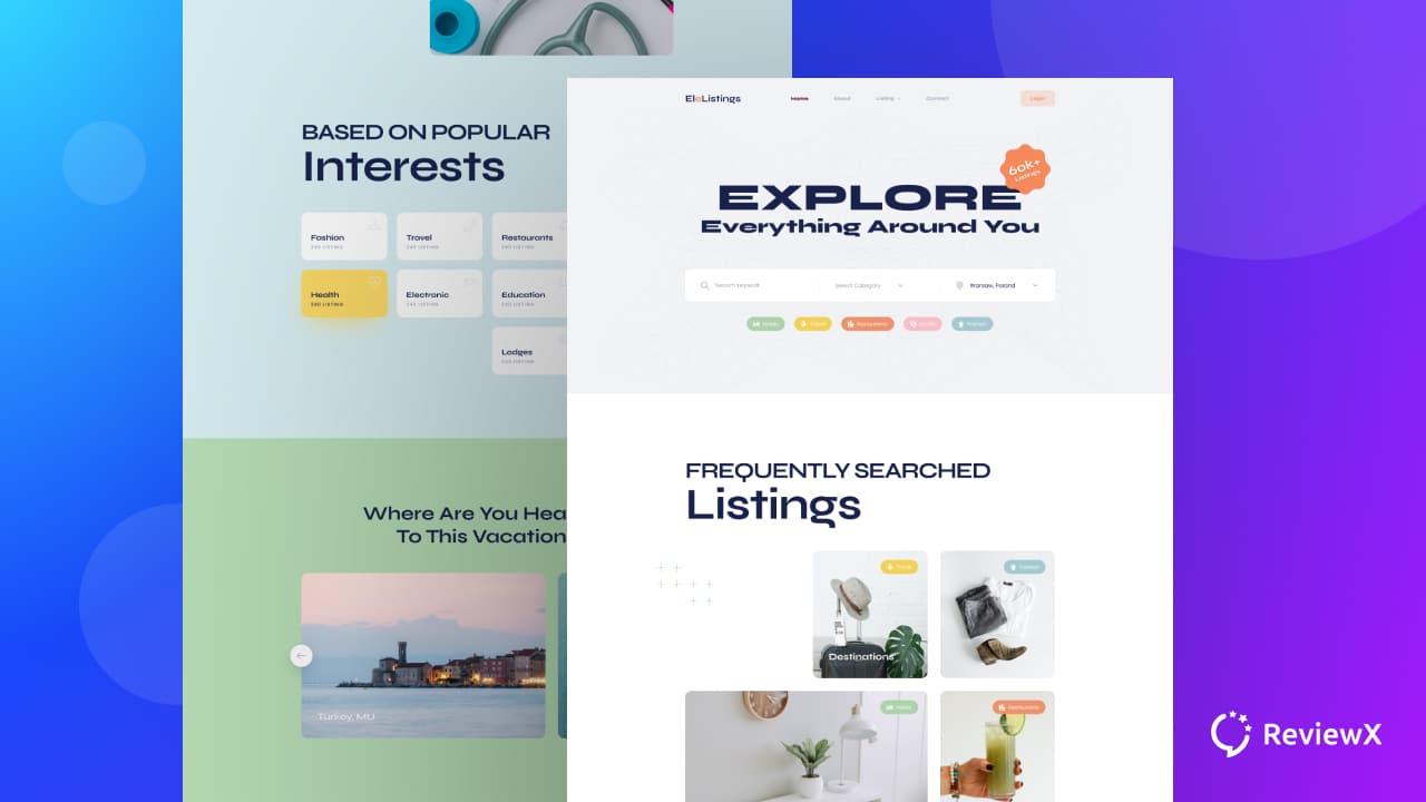 create a directory website
